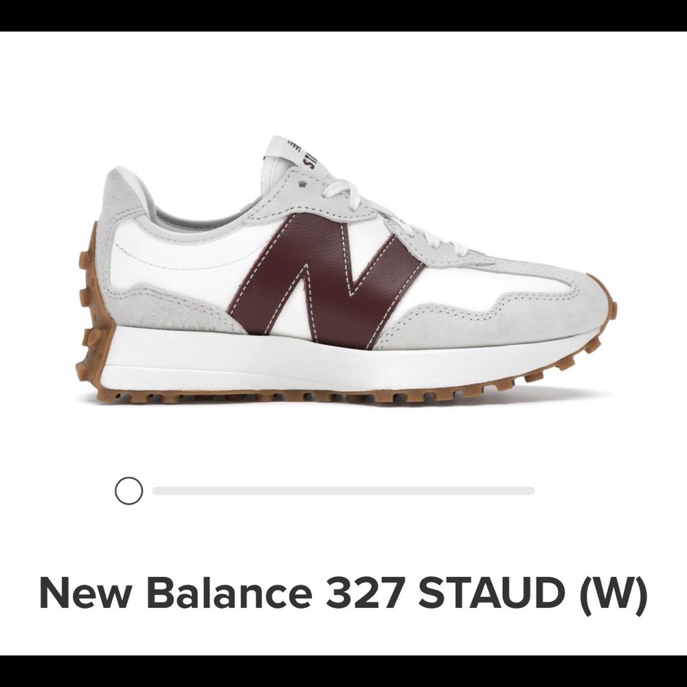 GOAT verified STAUD x New Balance 327s